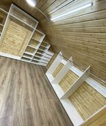 На рисунке изображена гардеробная с дверьми-купе, правая сторона